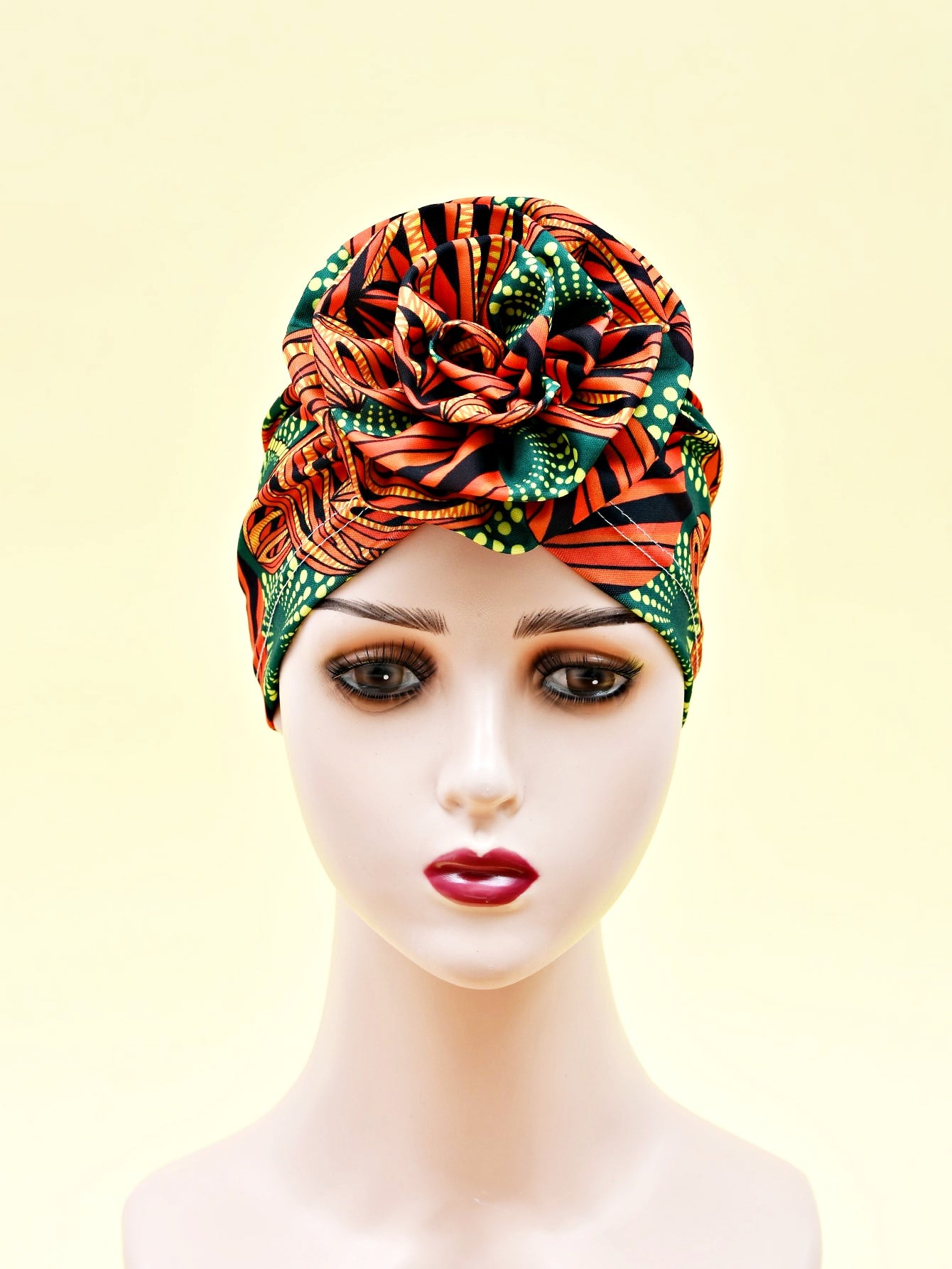 USA Bright Earths Tribal Cover All Head Wrap turban Wrap 