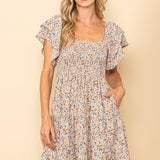 Kiara Smocking Dress