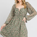 Gabriela Floral Print Dress