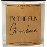 I'm The Fun Grandma Candle