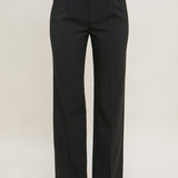 Irish Regular-Fit Dress Pants - black