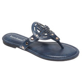 Juliana Casual Sandals - Navy Blue