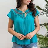 Kayla Short Sleeve Top