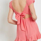 Sugar Ruffle Hem Romper