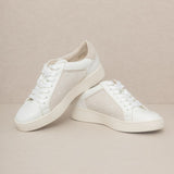 Pearlescent Paneled Sneakers