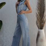 Briana Denim Jumpsuit