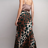 Spotted Maxi Skirt