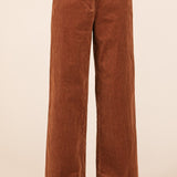 Mittoshop Corduroy Back Elastic Waist Pants