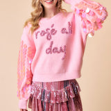 Rose All Day Sweater