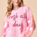 Rose All Day Sweater