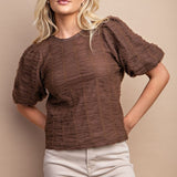 Veronica Balloon Sleeve Blouse