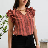 Mariana Ruffled Top