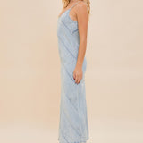 Stella Maxi Denim Dress