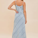 Stella Maxi Denim Dress