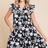 Bianca Flower Print Dress