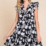 Bianca Flower Print Dress