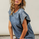 Ellise Denim Top