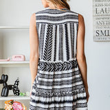 Felicity Ruffled Tiered Dress