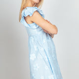 Mariana Mini Dress - Sky Blue