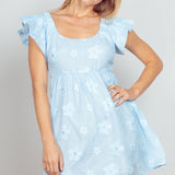 Mariana Mini Dress - Sky Blue