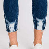 Dark High Rise  Skinny Jeans