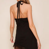 Isobel Mini Black  Dress