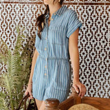 Strella Button Down Romper