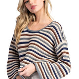 Kiara Knit Long Sleeve Sweater