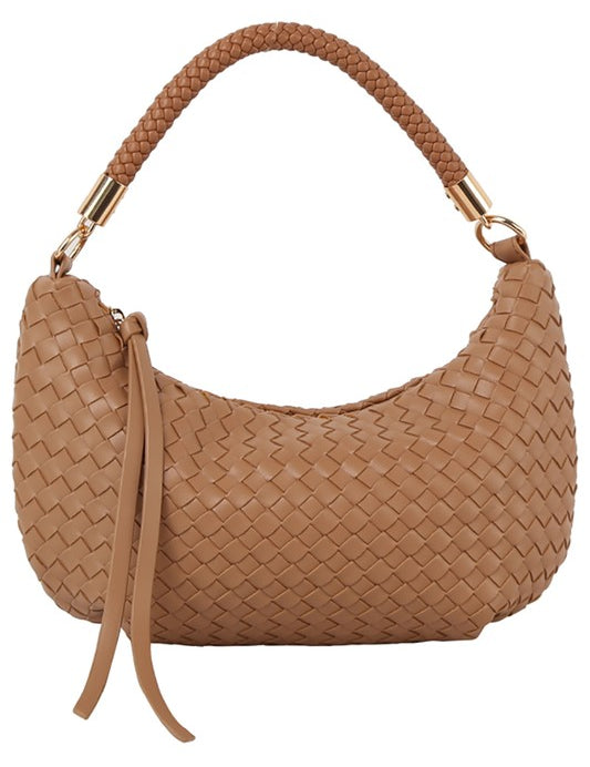 Woven Shoulder Bag Hobo