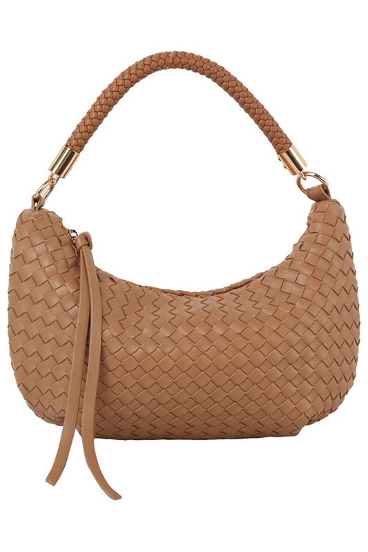 Woven Shoulder Bag Hobo