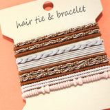 Boho Dual Function Knot Bracelet Hair Ties