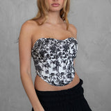 Adeline Tapestry Corset Top