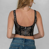 Lace Bustier Corset Top