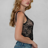 Lace Bustier Corset Top