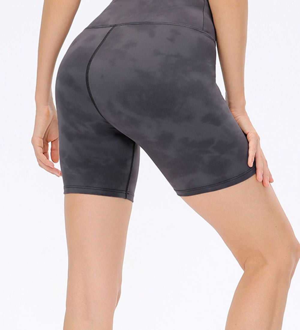 Wide Waistband Sports Shorts