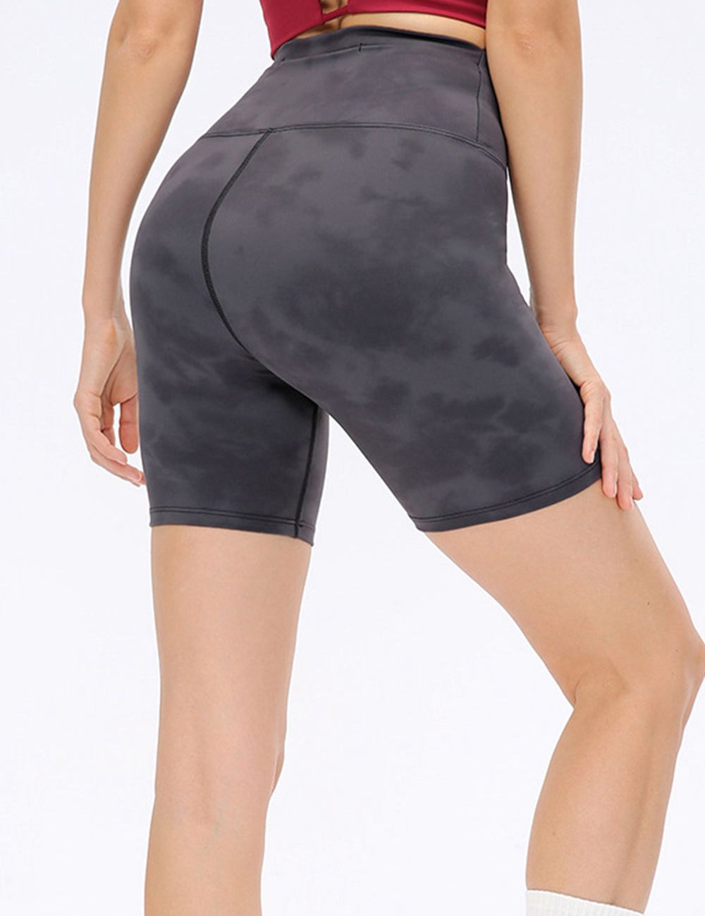 Wide Waistband Sports Shorts