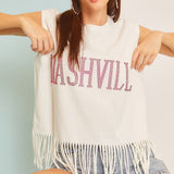 Nashville Hot Fix Bottom Fringe Top