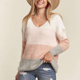 Adora Colorblock Sweater Top