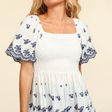 Krista Babydoll Top