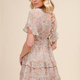 Fhara Flowy Floral Dress