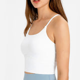 Millennia Crisscross Back Scoop Neck Sports Cami