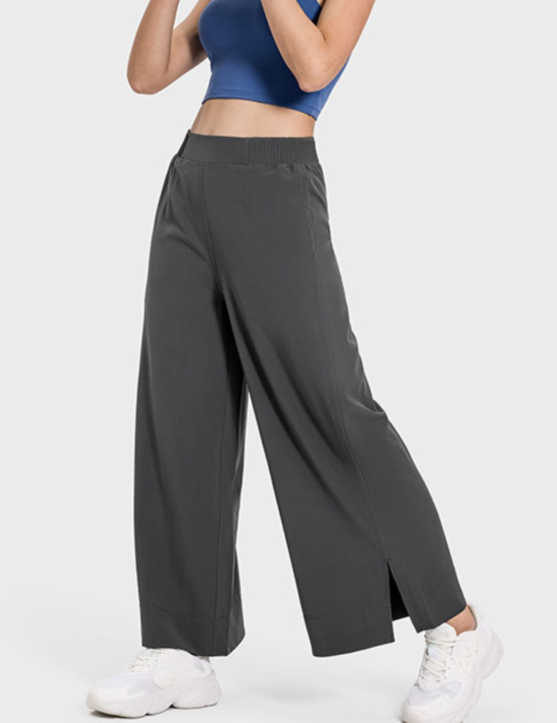 Millennia Slit Wide Leg Active Pants