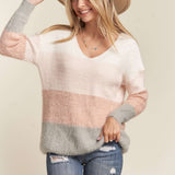 Adora Colorblock Sweater Top