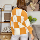 Checker Sweater