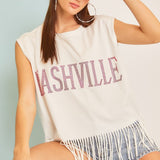 Nashville Hot Fix Bottom Fringe Top