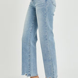 RISEN Full Size High Rise Straight Jeans