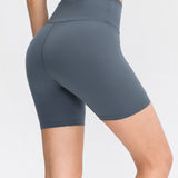 Wide Waistband Sports Shorts