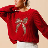 Maya Ribbon Sweater Top