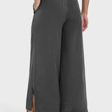 Millennia Slit Wide Leg Active Pants