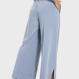 Millennia Slit Wide Leg Active Pants